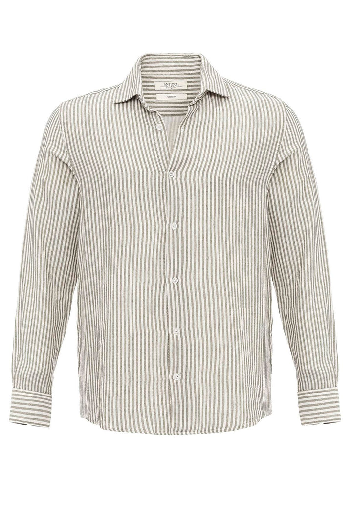ANT Striped Men's Shirt - Miramar