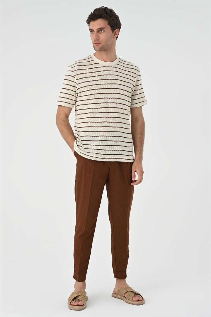 ANT Striped Knitted Men's T-Shirt - Toulouse