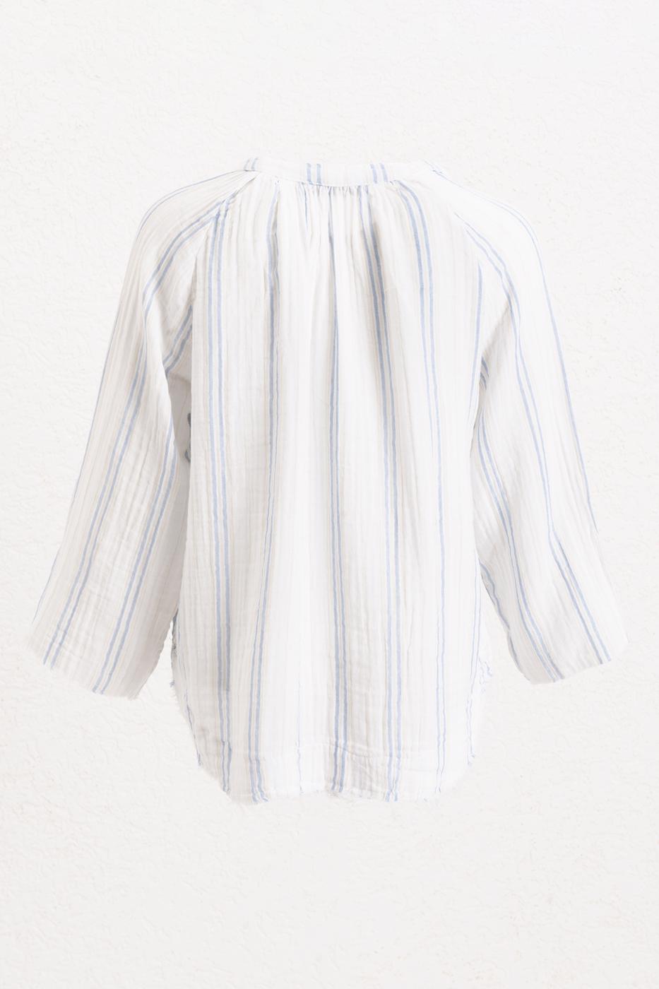 BSL Women Cotton Oversize Blouse - Westminster