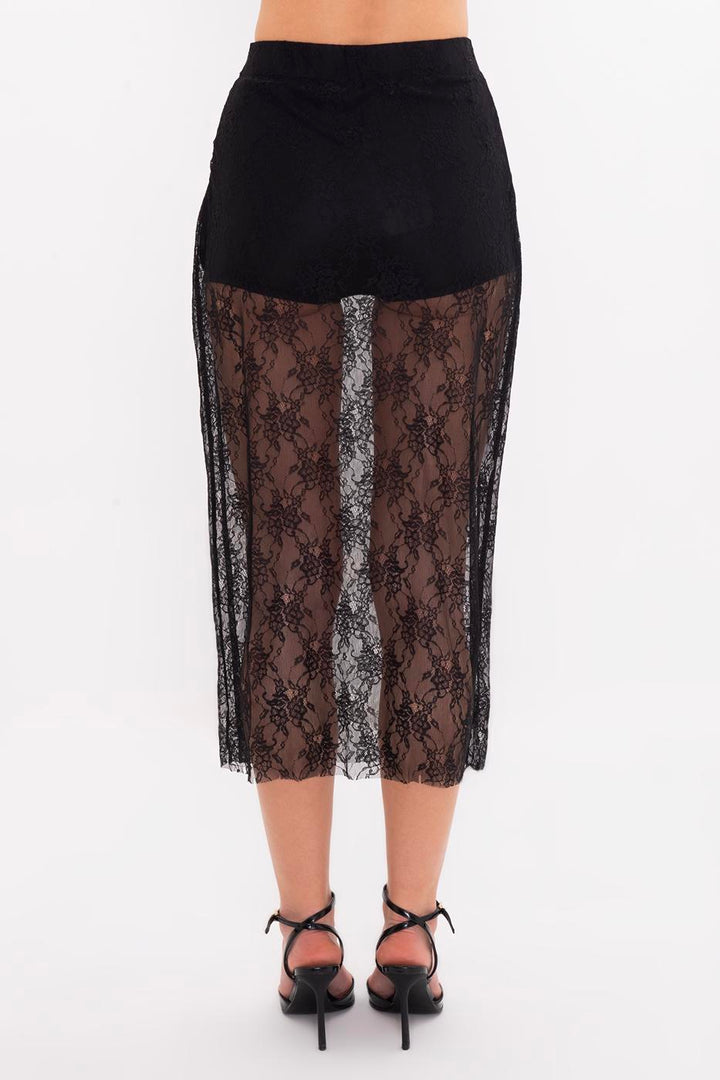BSL Women Lace Midi Skirt - Batumi