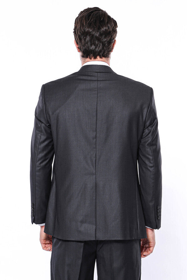 WSS Dark Grey 4 Drop Regular Suit  - Huamantla