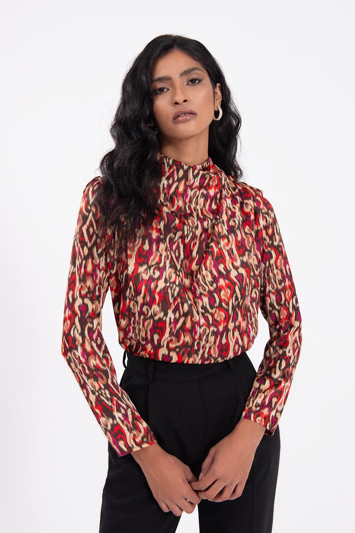 BSL Women Cowlneck blouse - San Juan de los Lagos