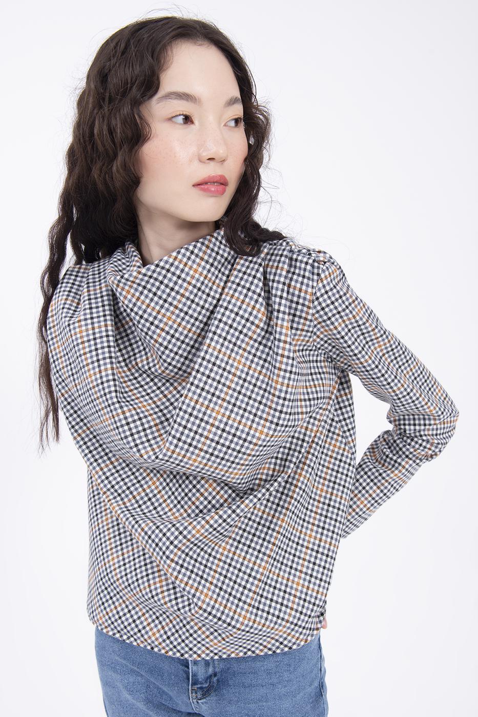 BSL Women Cowlneck blouse - Okhtyrka