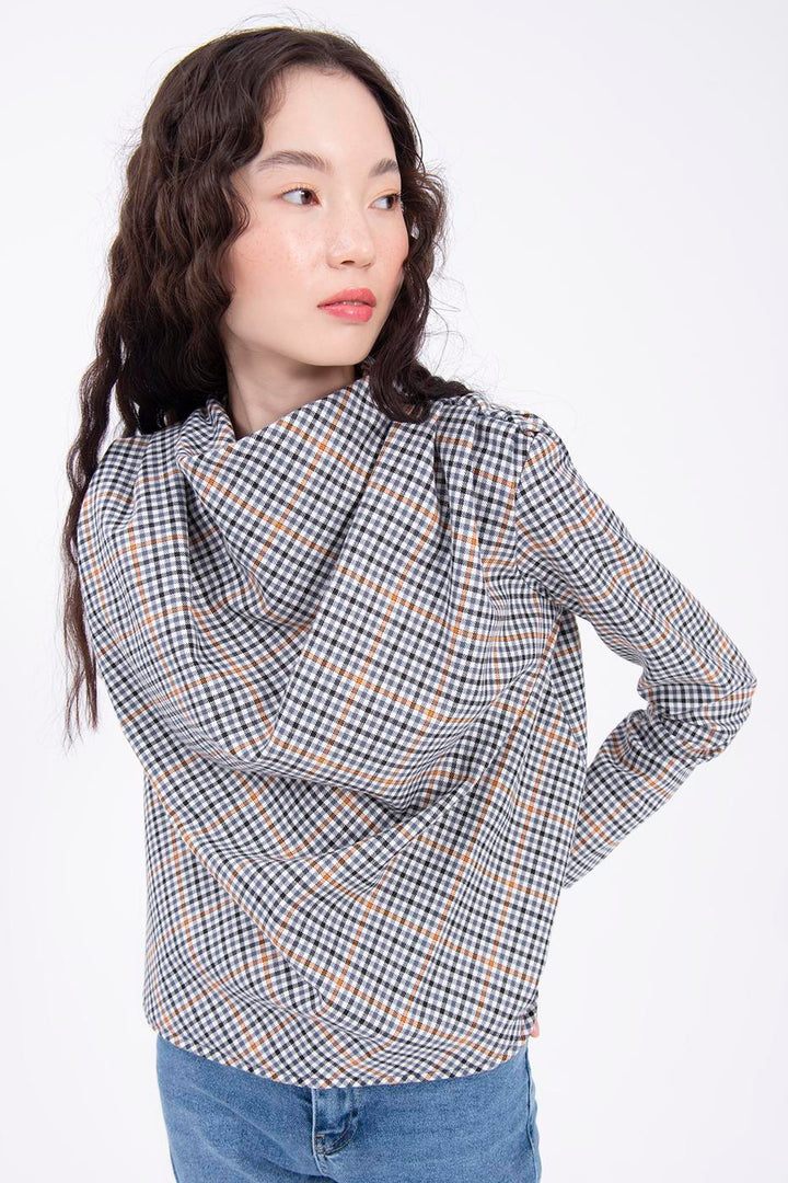 BSL Women Cowlneck blouse - Okhtyrka