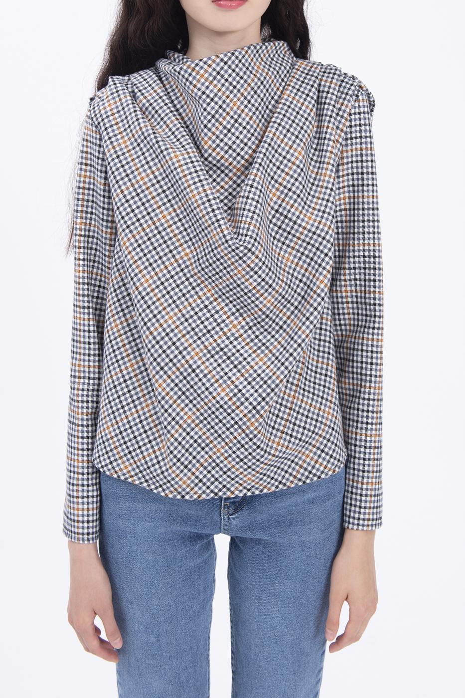 BSL Women Cowlneck blouse - Okhtyrka