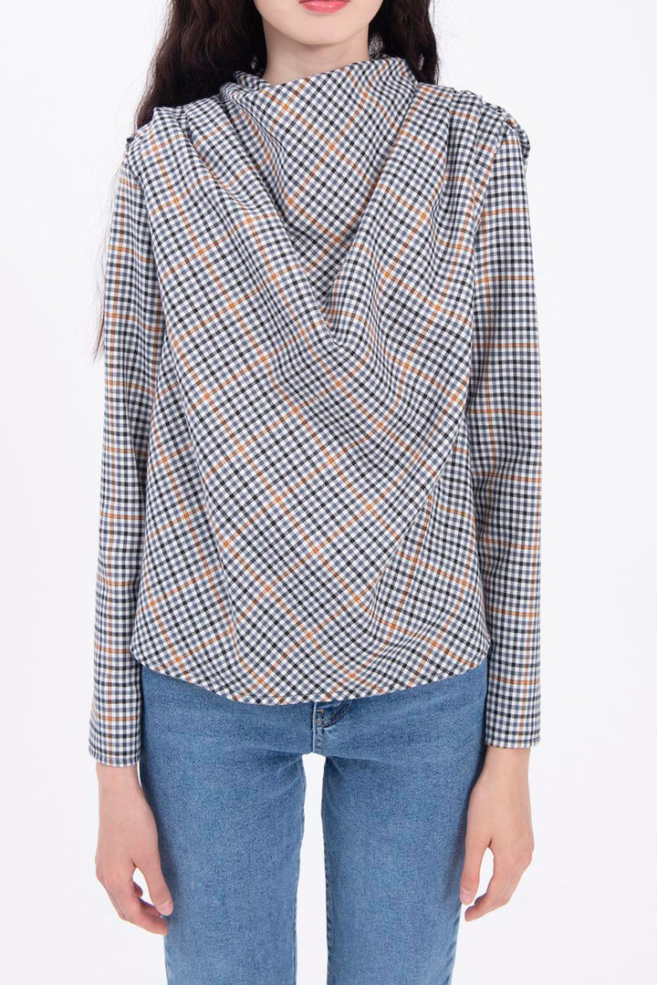 BSL Women Cowlneck blouse - Okhtyrka