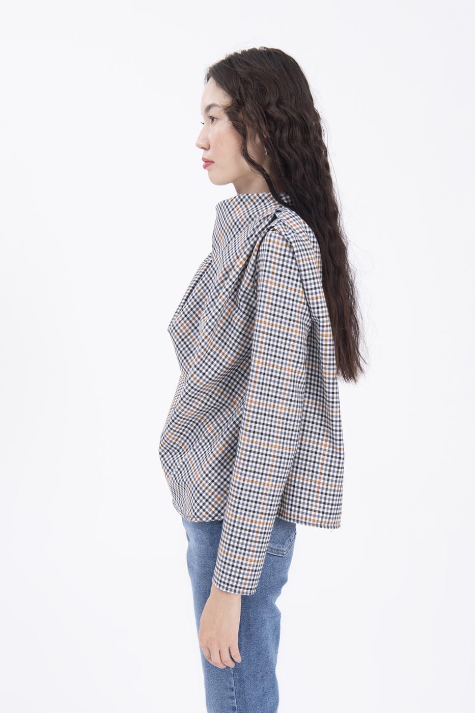 BSL Women Cowlneck blouse - Okhtyrka