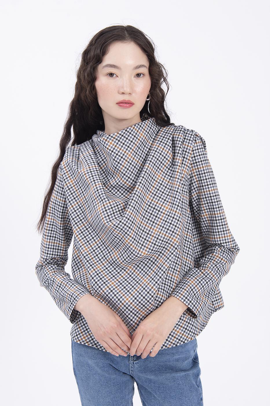 BSL Women Cowlneck blouse - Okhtyrka