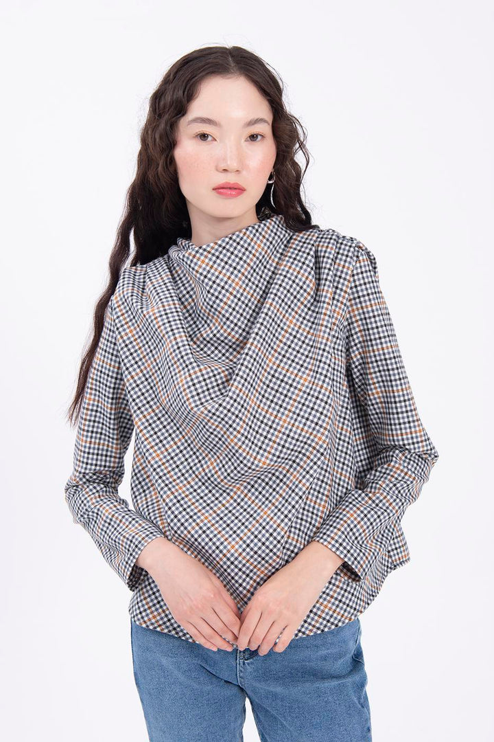 BSL Women Cowlneck blouse - Okhtyrka