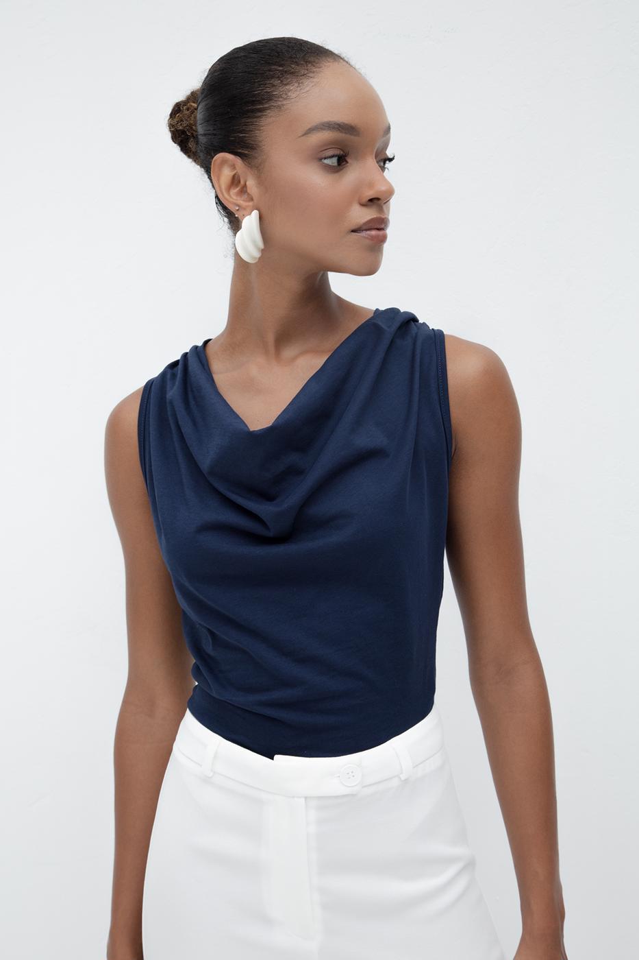 BSL Women Ruffle Collar Blouse - Bell Gardens