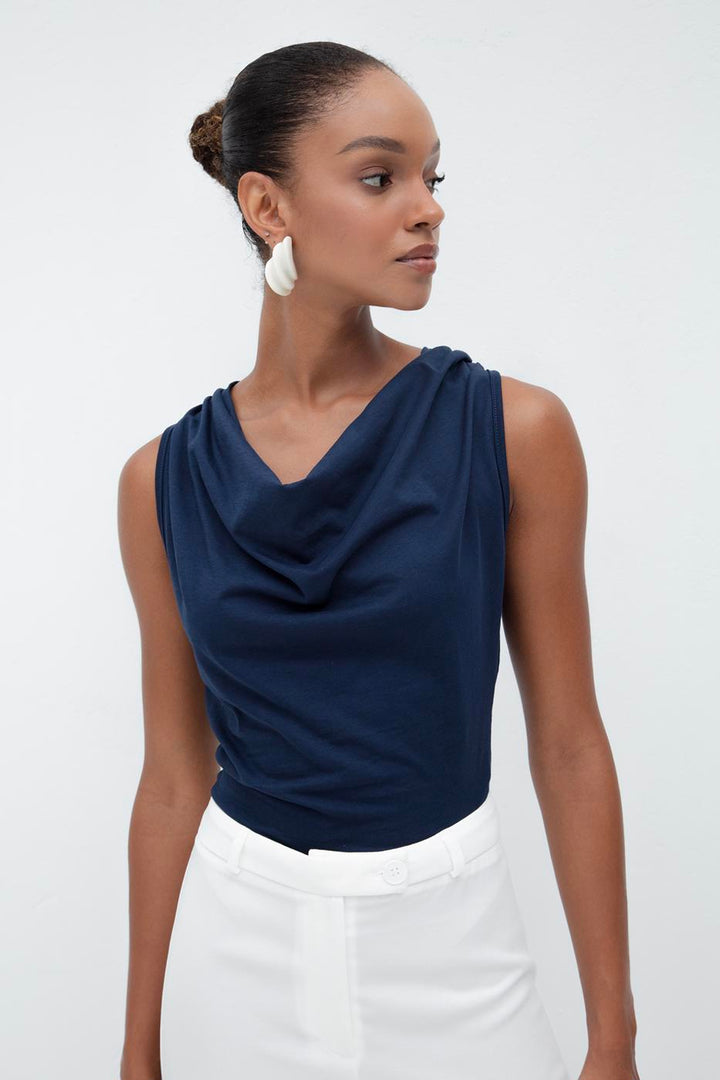 BSL Women Ruffle Collar Blouse - Bell Gardens