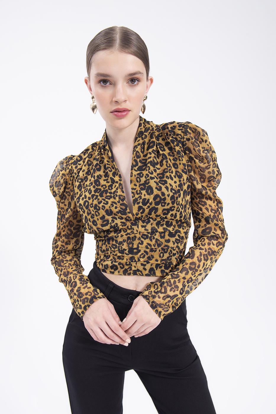 BSL Women Deep V-neck blouse - Sutton Coldfield