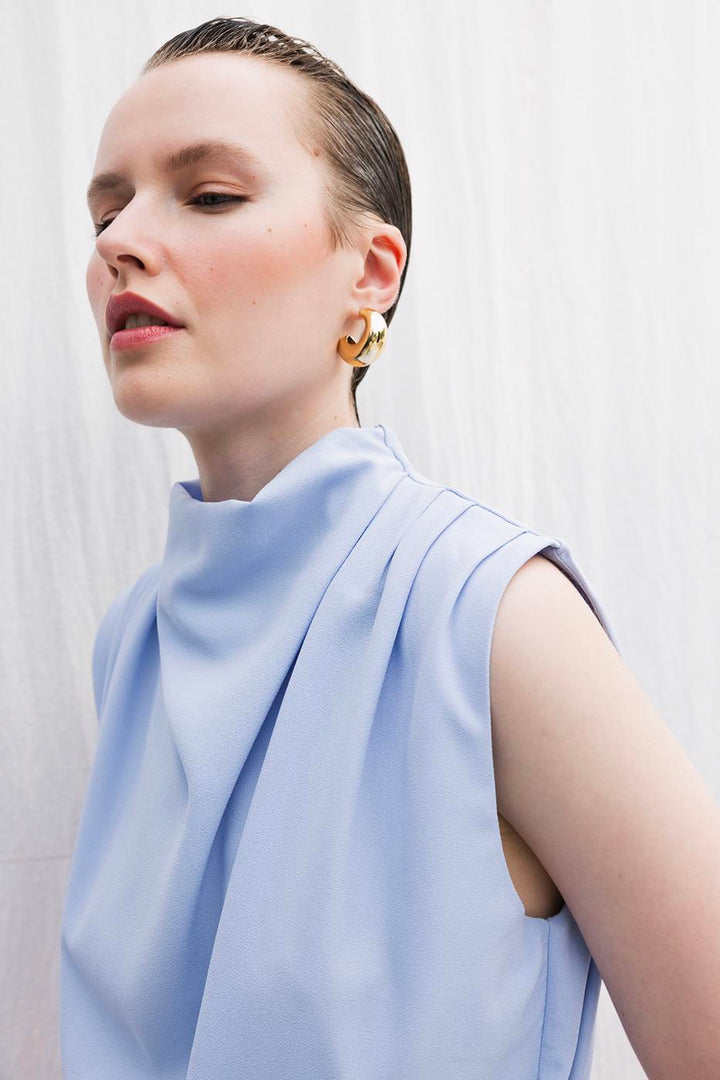 BSL Women High Collar Blouse - Hemel Hempstead