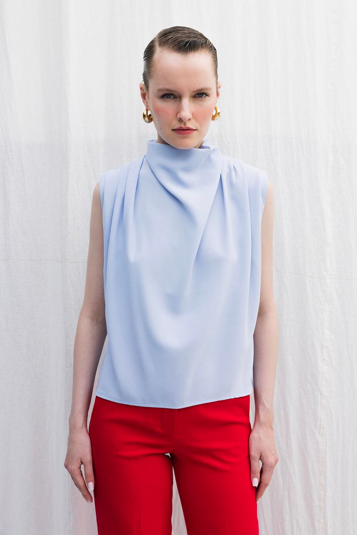 BSL Women High Collar Blouse - Hemel Hempstead