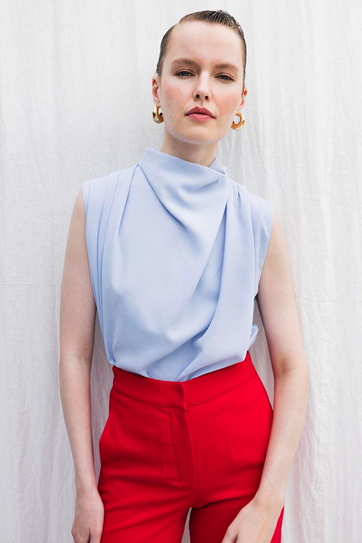 BSL Women High Collar Blouse - Hemel Hempstead