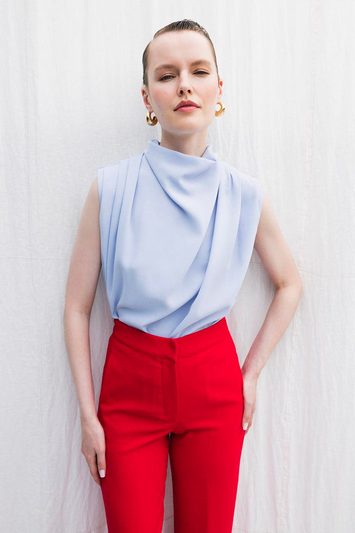 BSL Women High Collar Blouse - Hemel Hempstead