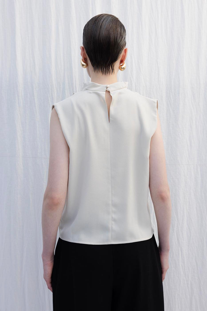 BSL Women High Collar Blouse - Tezonapa