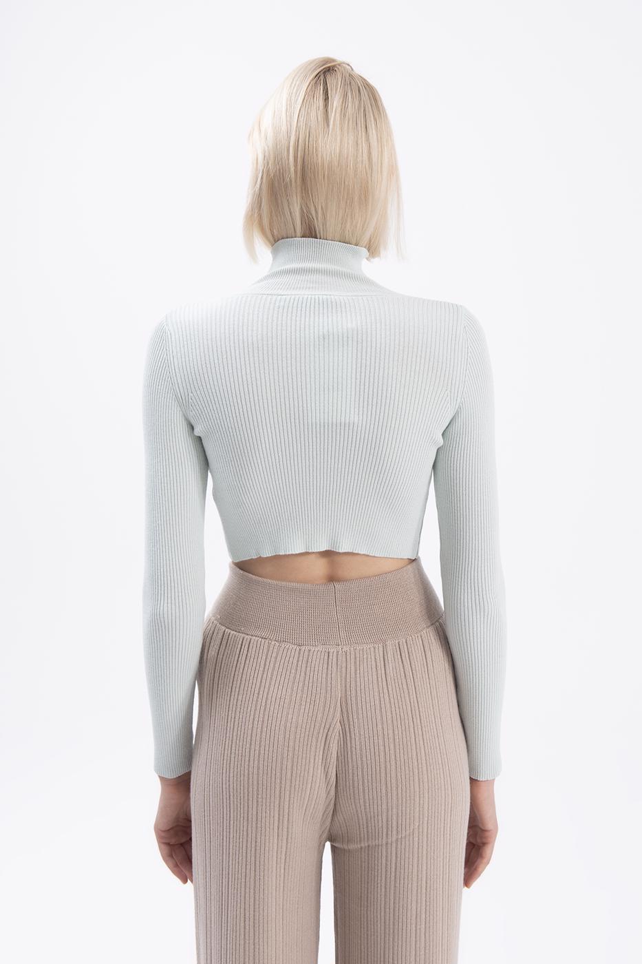 BSL Women High neck knitted blouse - Licata