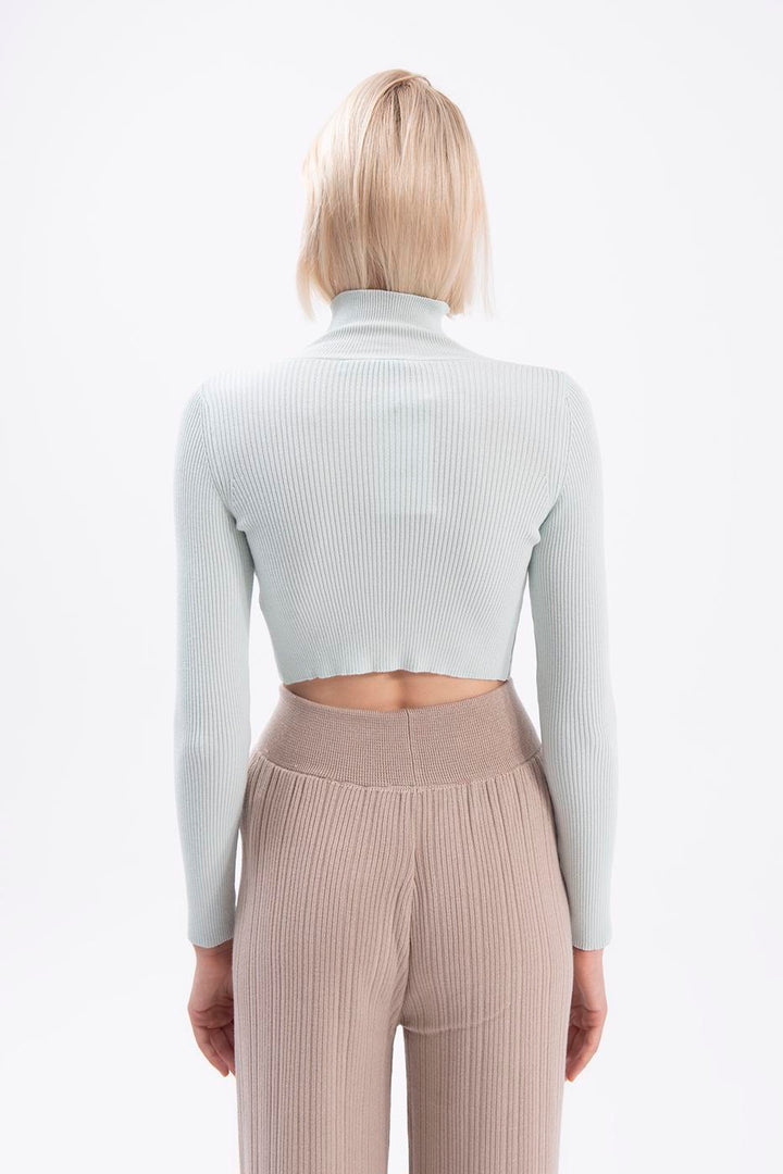 BSL Women High neck knitted blouse - Licata