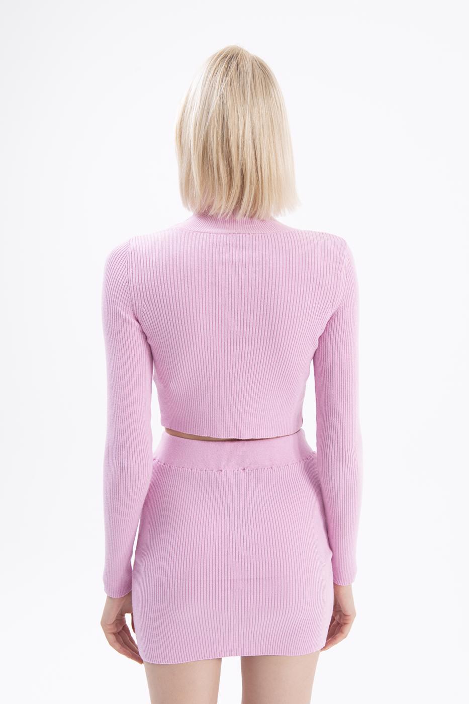 BSL Women High neck knitted blouse - Enerhodar