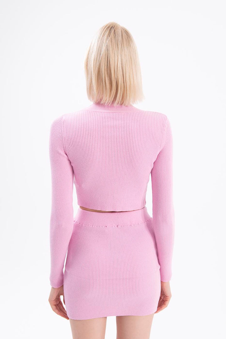 BSL Women High neck knitted blouse - Enerhodar