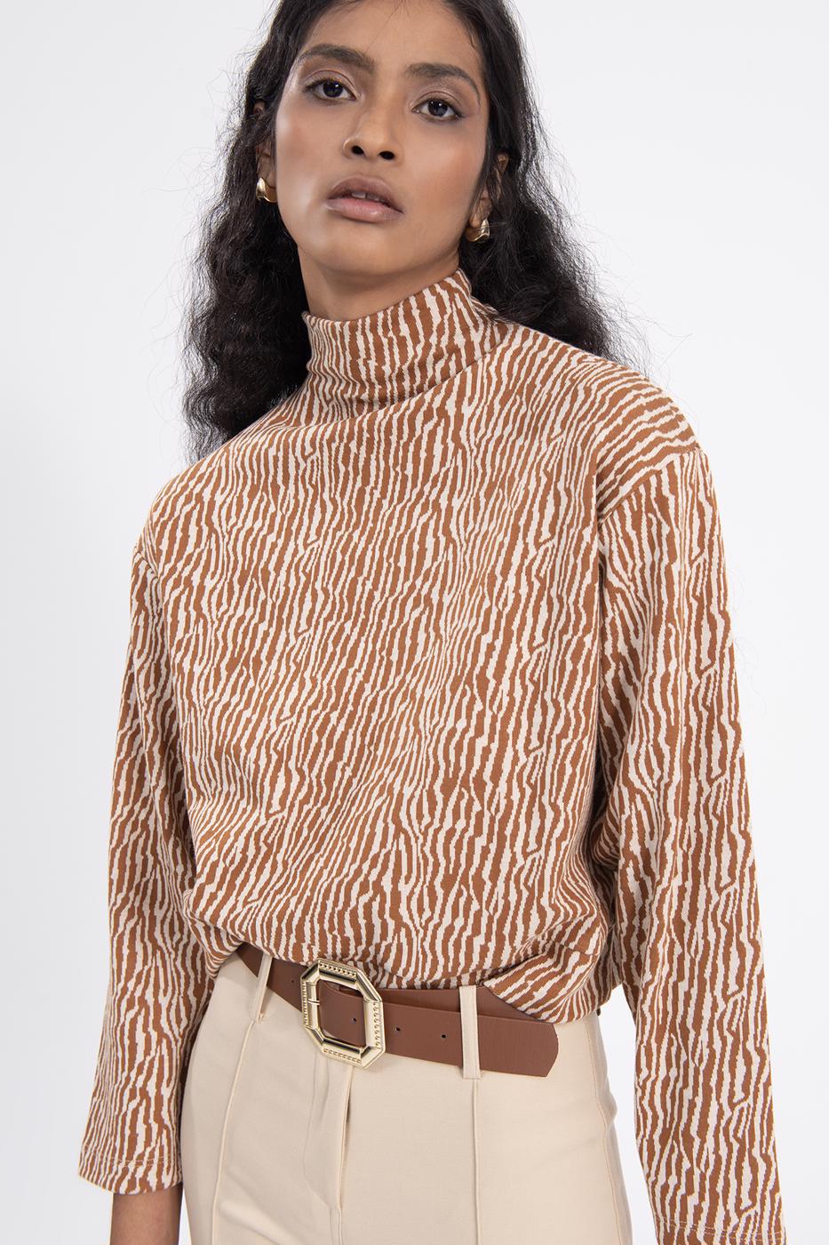 BSL Women High neck sweatshirt - Springdale