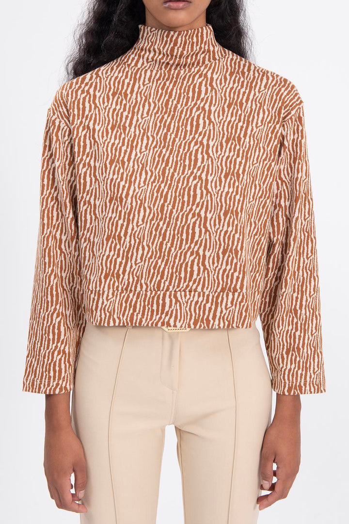 BSL Women High neck sweatshirt - Springdale