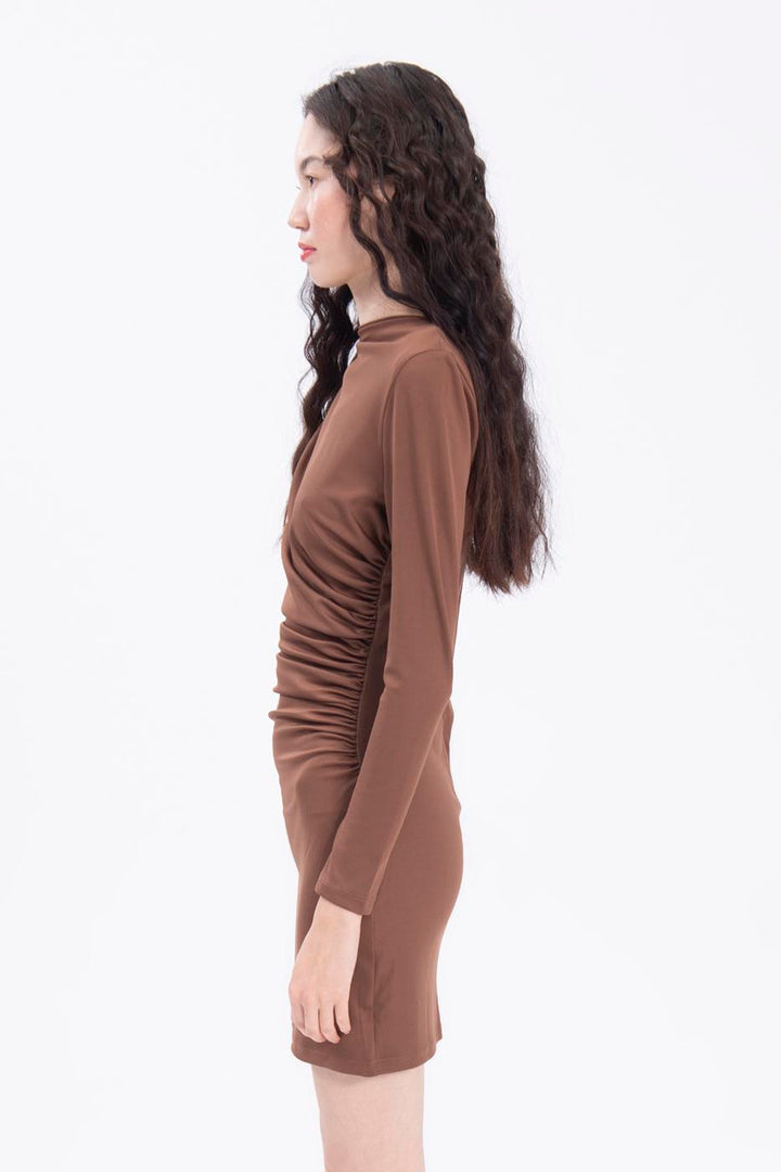 BSL Women Drapped mini dress - Burke