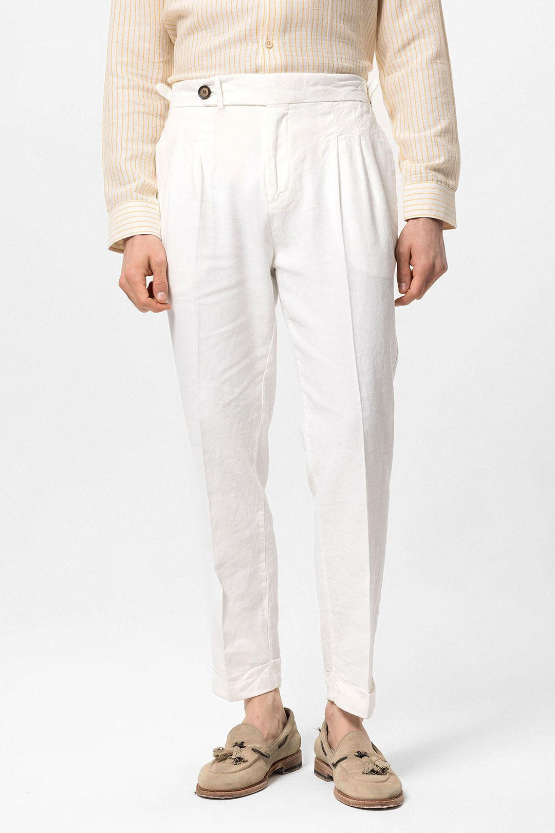 ANT Double Leg High Waist Men's Trousers - Alytus