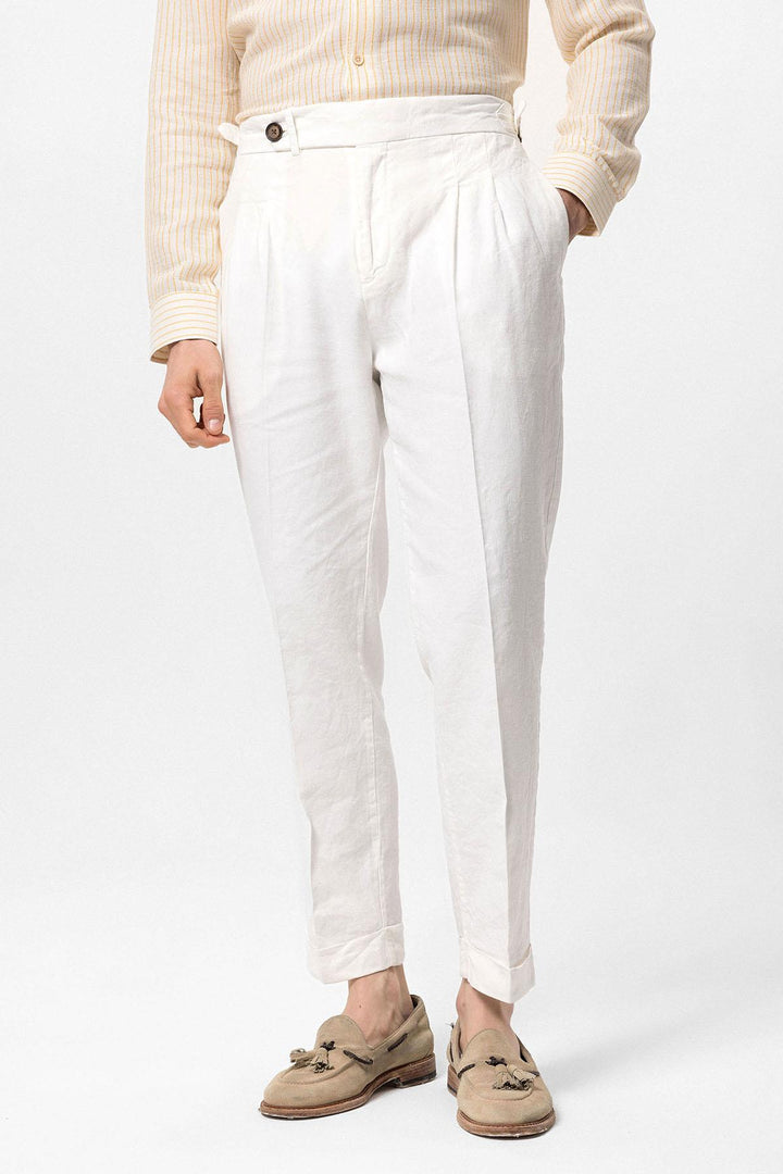 ANT Double Leg High Waist Men's Trousers - Alytus