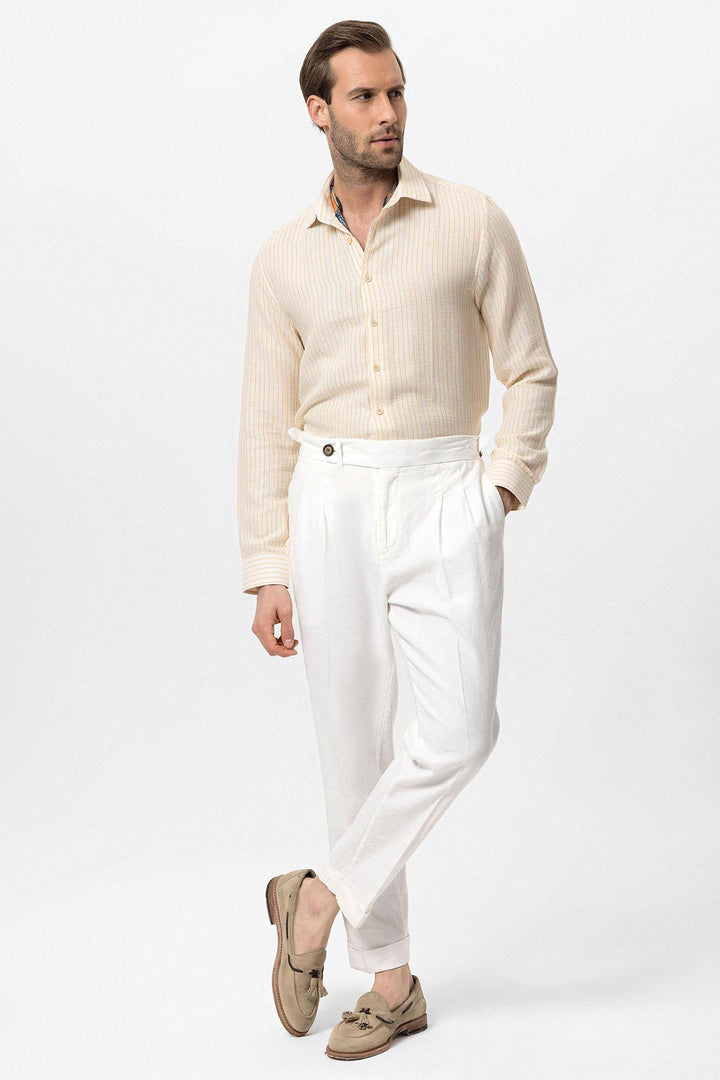 ANT Double Leg High Waist Men's Trousers - Alytus