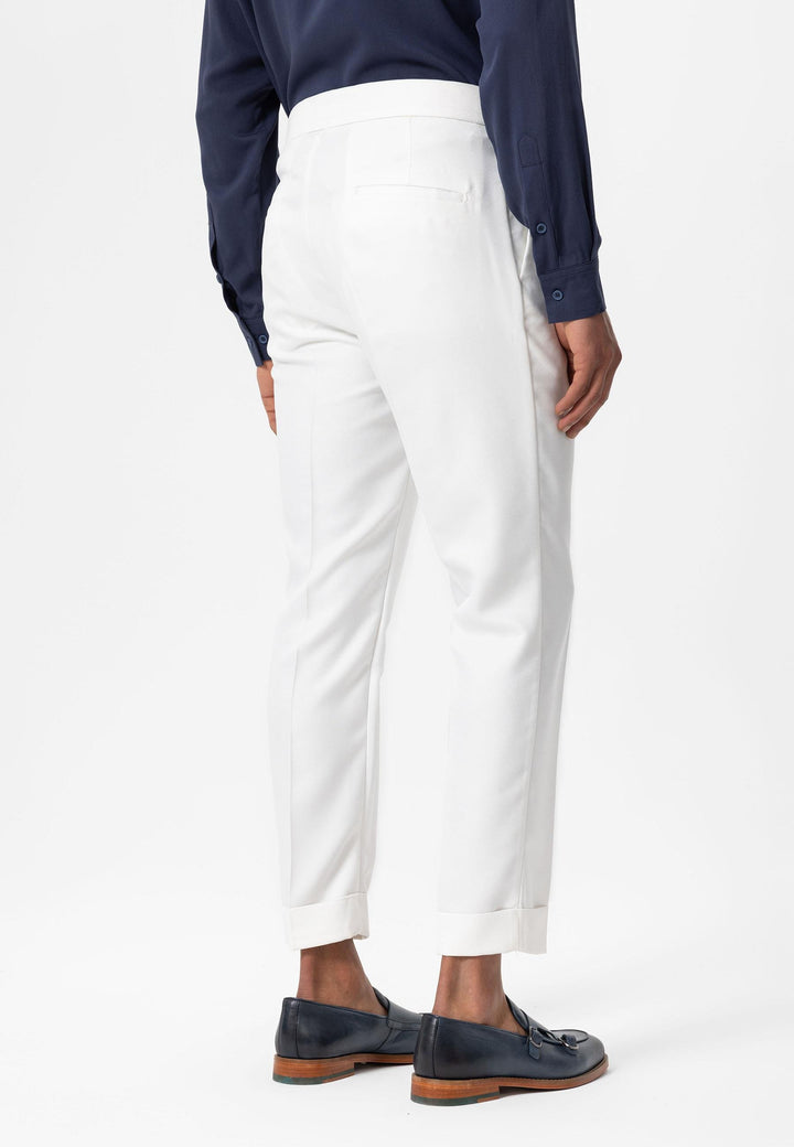 ANT Double Leg High Waist Pleated Men's Trousers - Wilmington