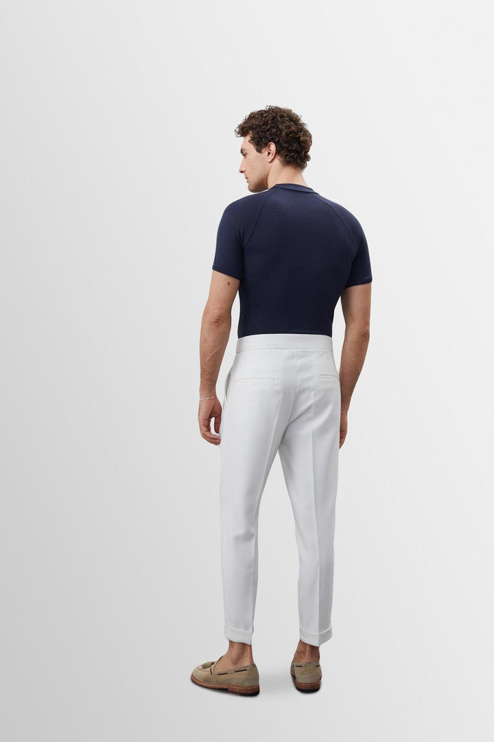 ANT Double Leg High Waist Pleated Men's Trousers - Wilmington