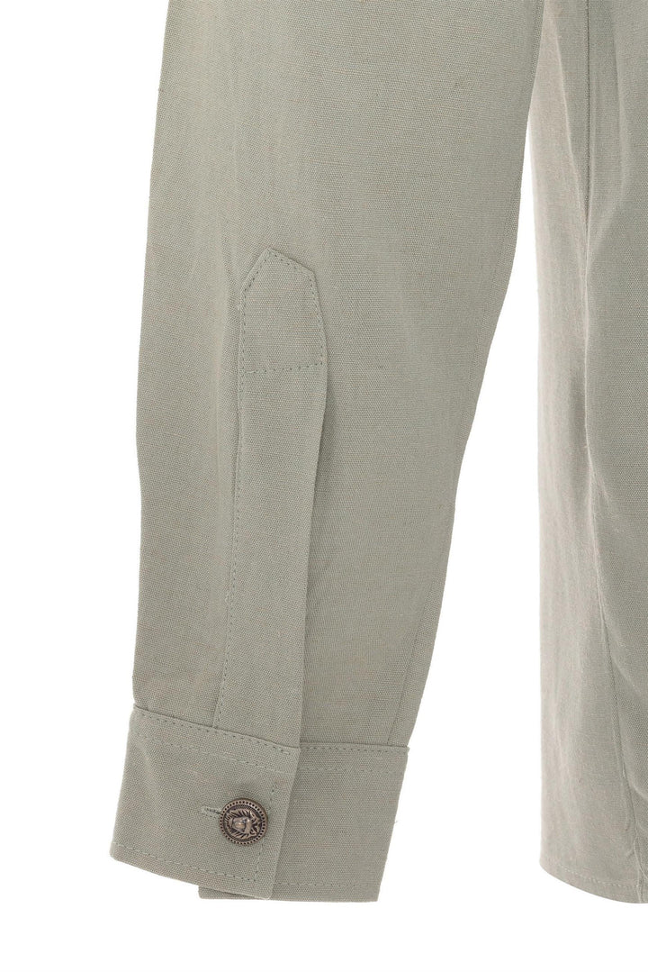 ANT Button Detailed Stand Up Collar Men's Shirt - Yecapixtla