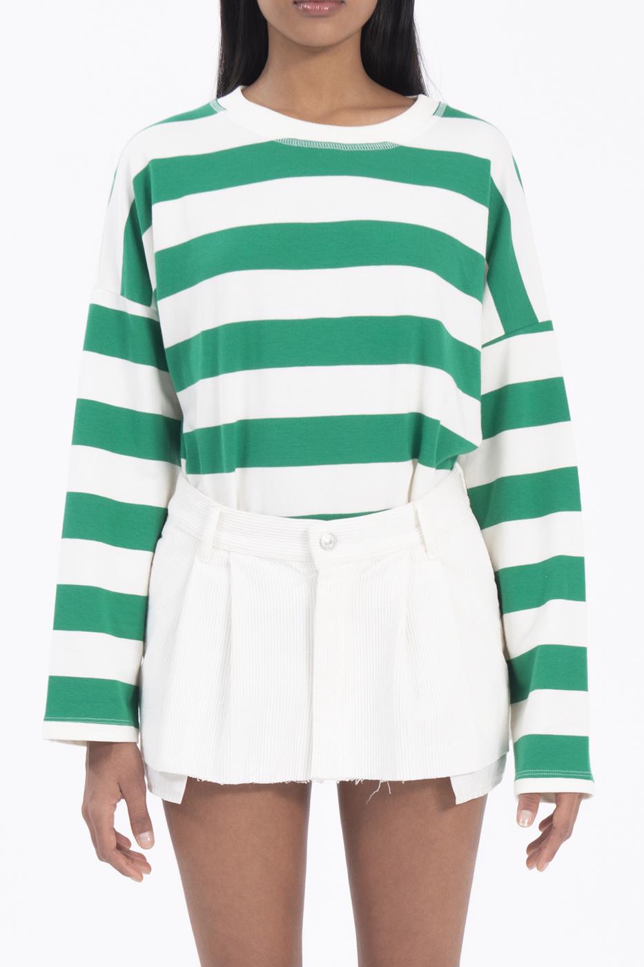 BSL Women Low rise pleated velvet mini skirt - Maarssen