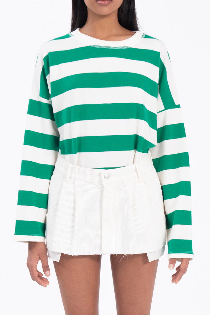 BSL Women Low rise pleated velvet mini skirt - Maarssen