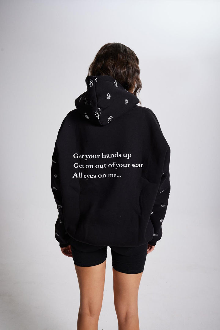 HLLY Women Eye Sweatshirt Black - Bowmanville