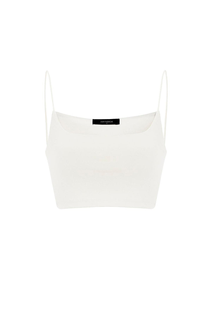 ANT Antioch Ecru Basic Women's Strappy Top - Charlotte