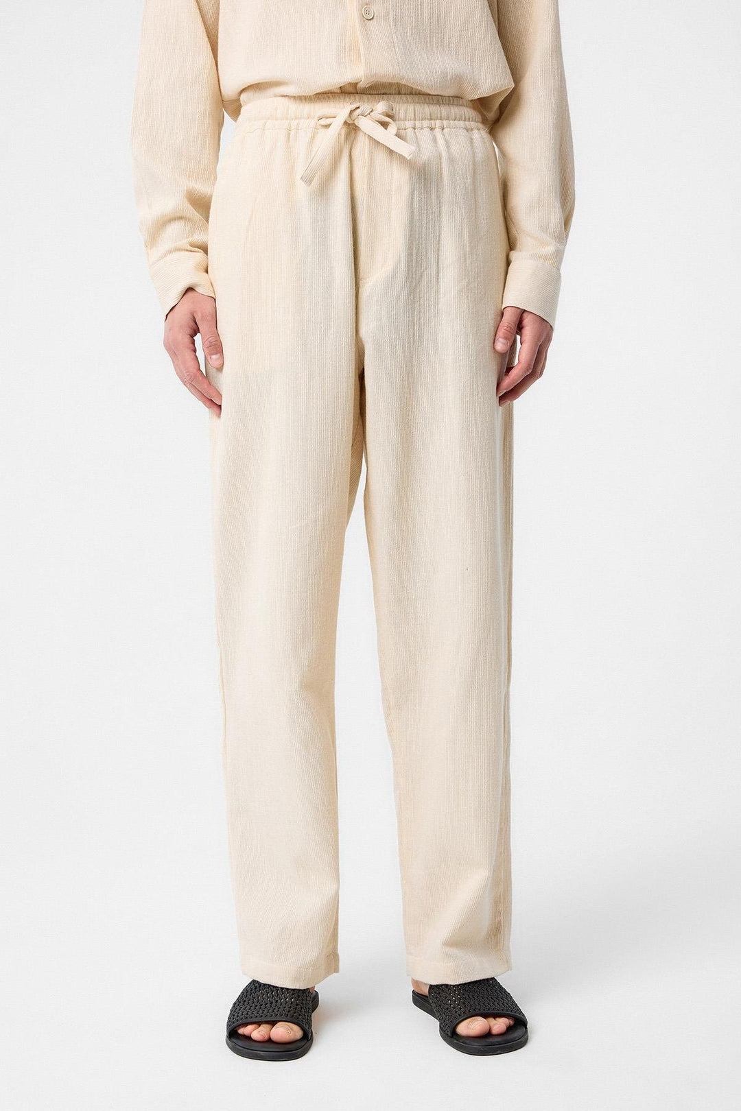 ANT Antioch Ecru Textured Men's Pants - Gary