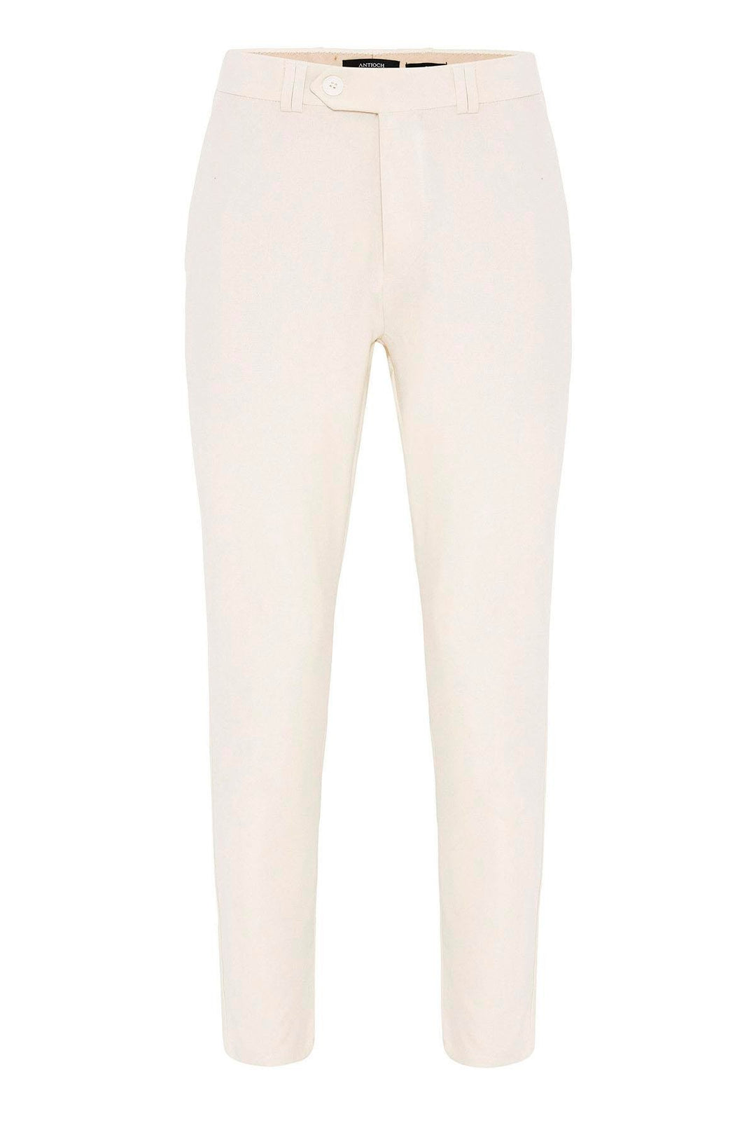ANT Men's Slim Fit Straight Accessory Fabric Trousers - Niagara Falls