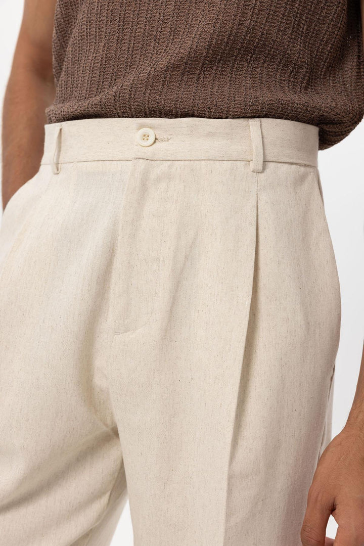 ANT Men's Linen Blend Baggy Pants - Rimouski