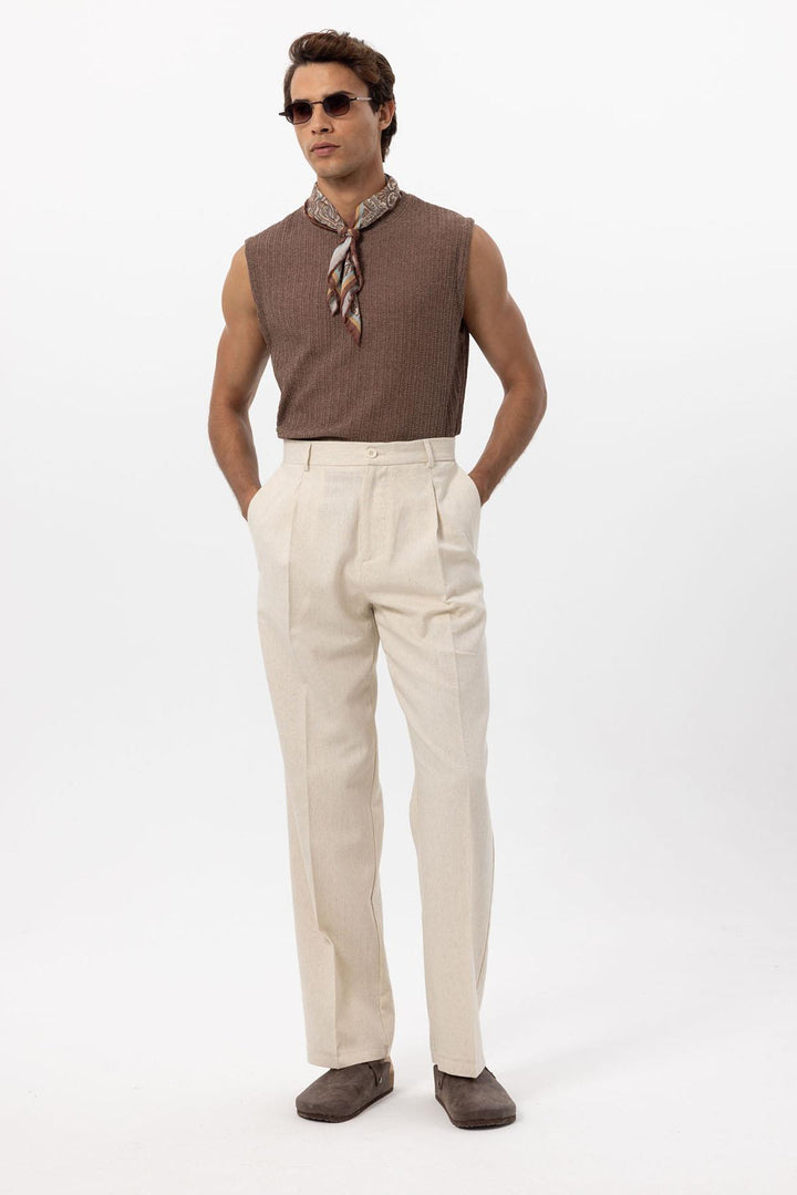 ANT Men's Linen Blend Baggy Pants - Rimouski