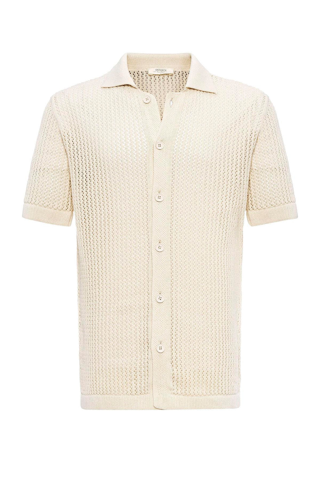 ANT Short Sleeve Openwork Men's Shirt - Rosenberg