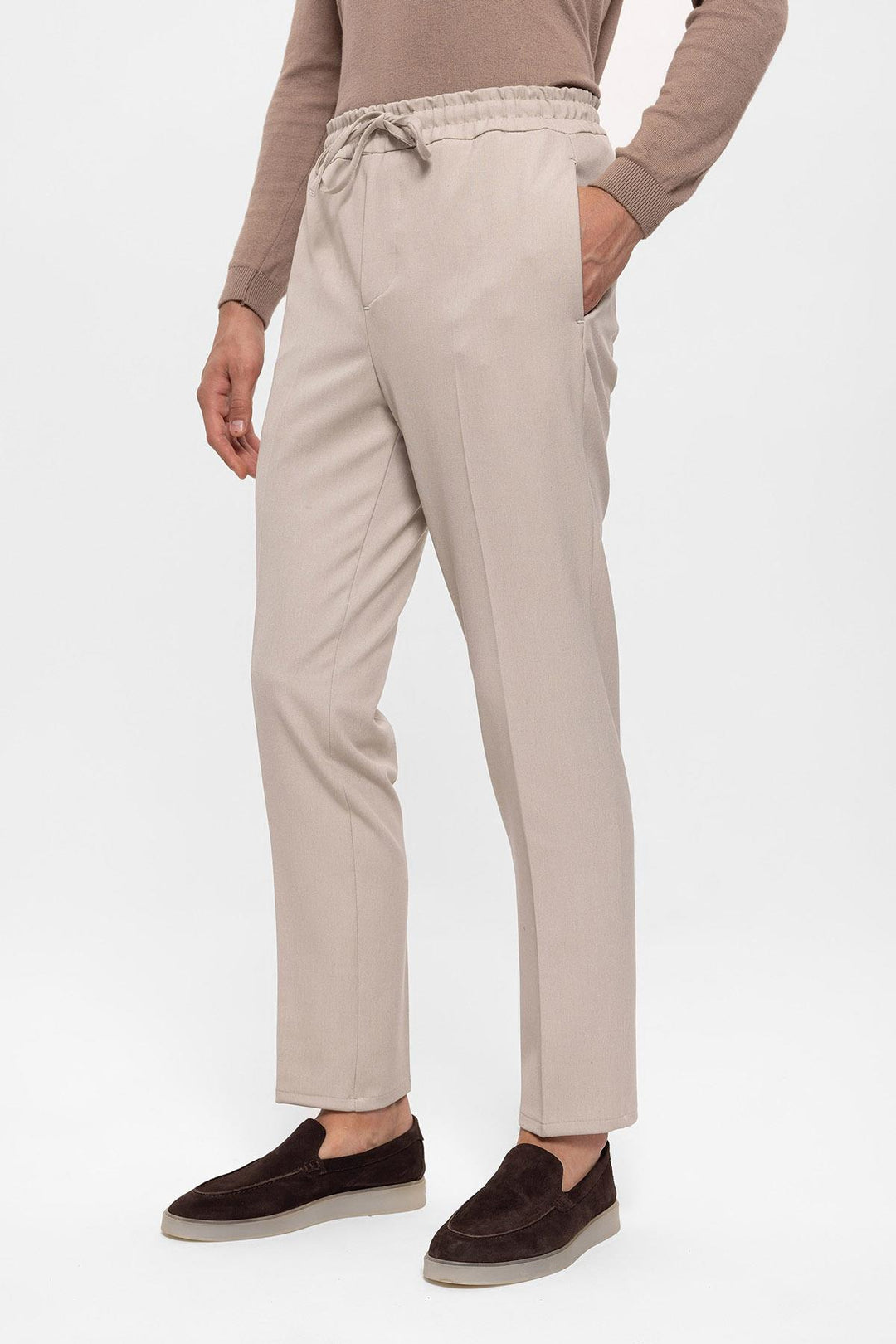 ANT Elastic High Waist Men's Trousers - Kharkiv