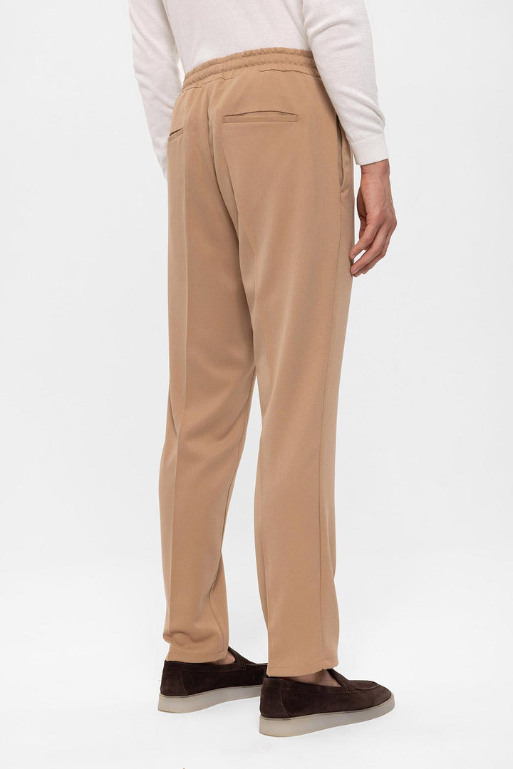 ANT Elastic High Waist Men's Trousers - Paisley