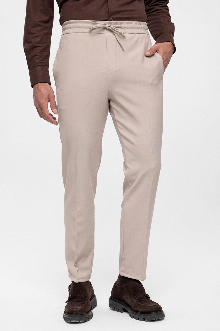 ANT Elastic High Waist Men's Trousers - Kharkiv