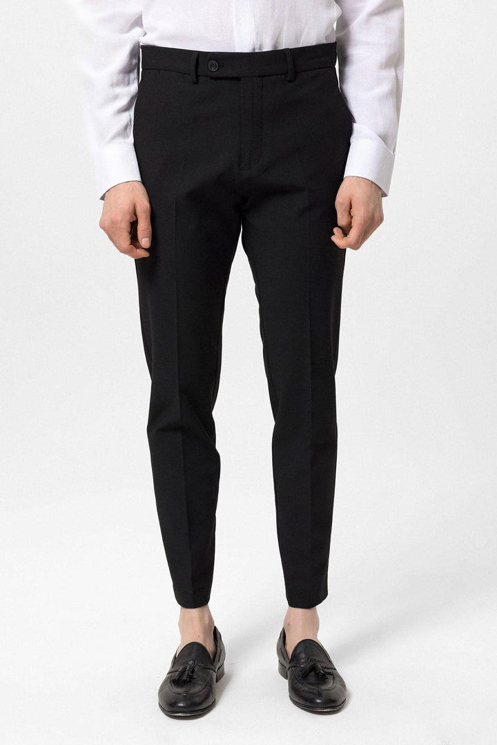 ANT Slim Fit Men's Fabric Trousers - Trois-Rivières