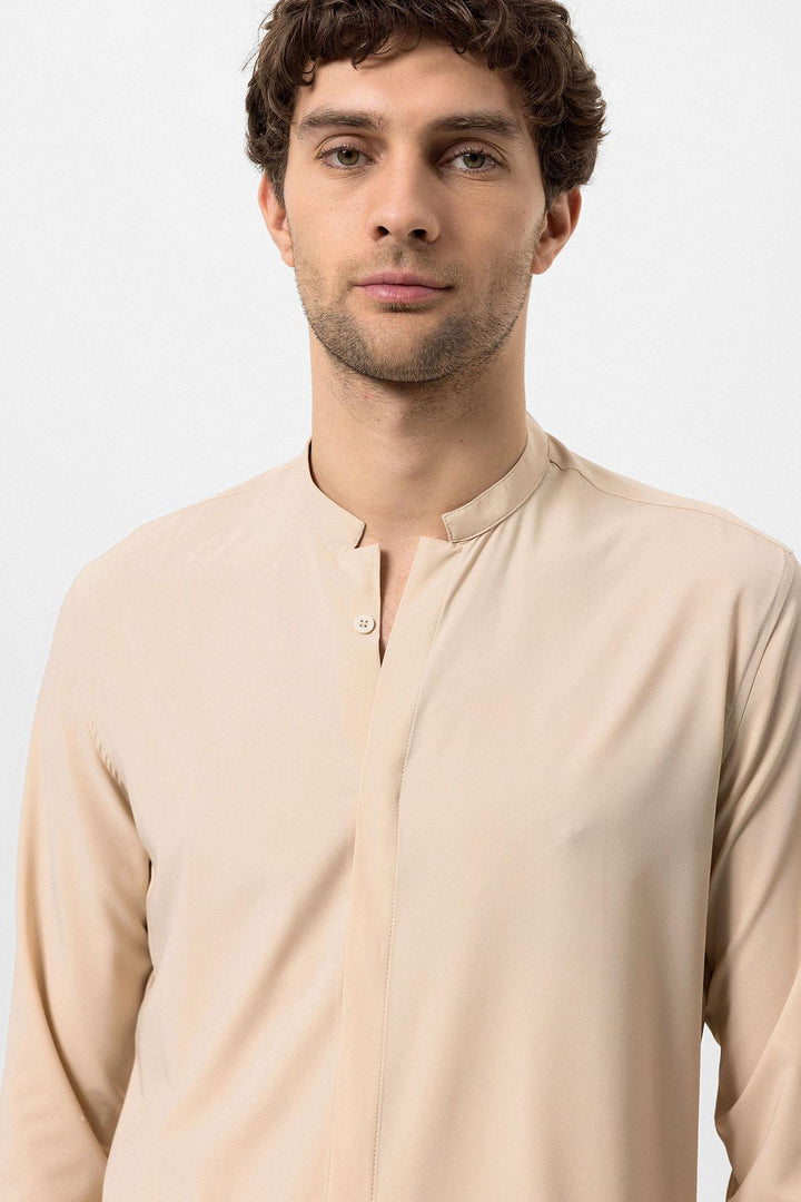 ANT Men's Long Sleeve Shirt - Geel