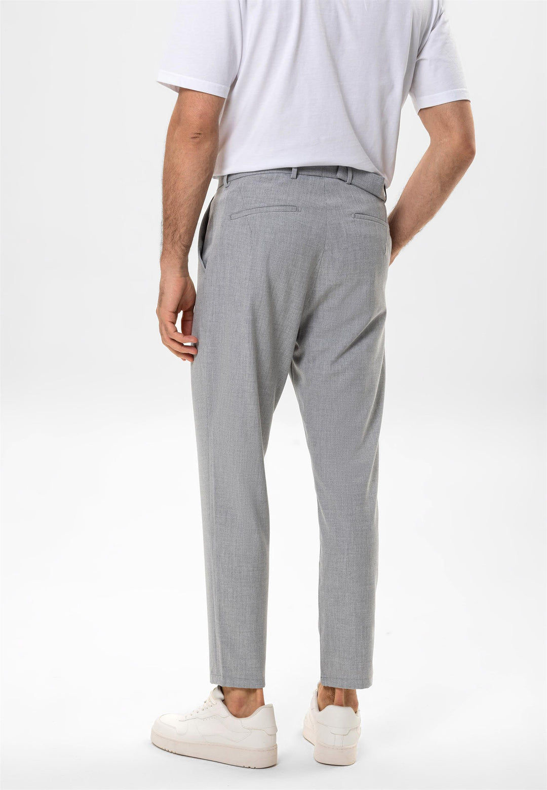 ANT Men's High Waist Belted Trousers - Mestre