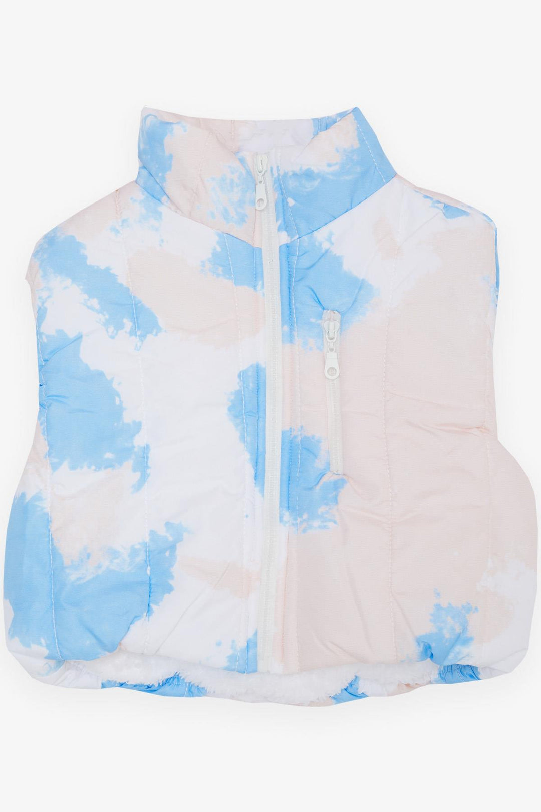 BRE Escabel Girl Child Inflatable Vest with Zipper Batik Pattern 5-9 Years, Mixed Color - Indio